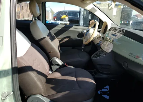 2012 Fiat 500 Pop из США, поврежденный, VIN 3C3CFFDR8CT351810